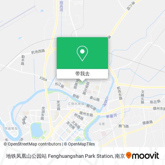 地铁凤凰山公园站 Fenghuangshan Park Station地图