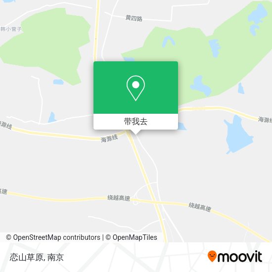恋山草原地图