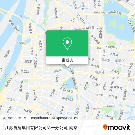 江苏省建集团有限公司第一分公司地图