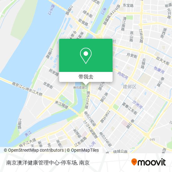 南京澳洋健康管理中心-停车场地图