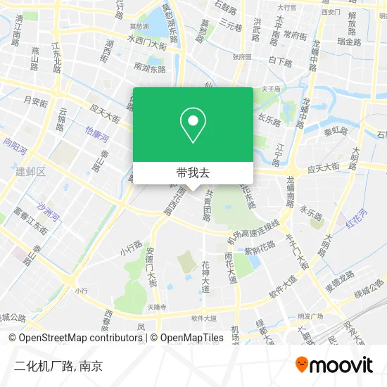 二化机厂路地图
