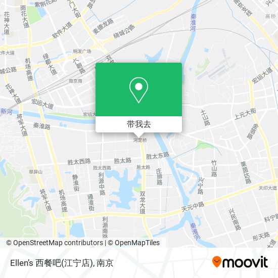 Ellen’s 西餐吧(江宁店)地图