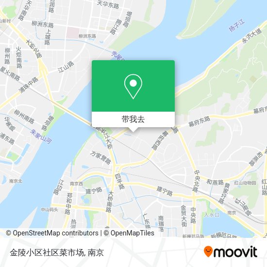 金陵小区社区菜市场地图