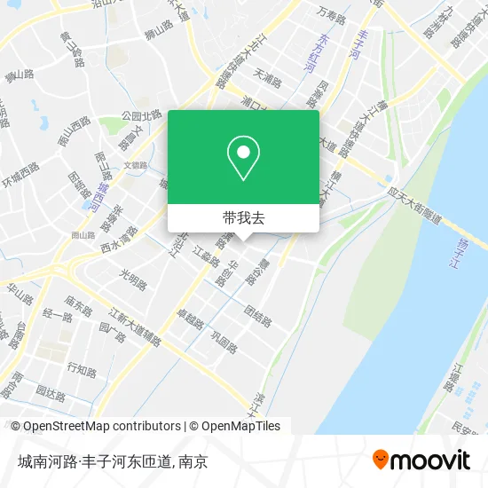 城南河路·丰子河东匝道地图