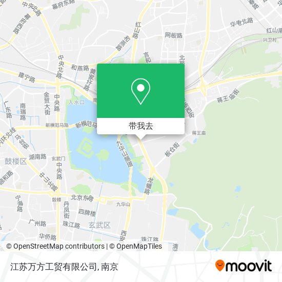 江苏万方工贸有限公司地图