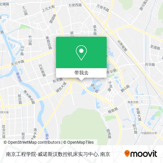 南京工程学院-威诺斯汉数控机床实习中心地图