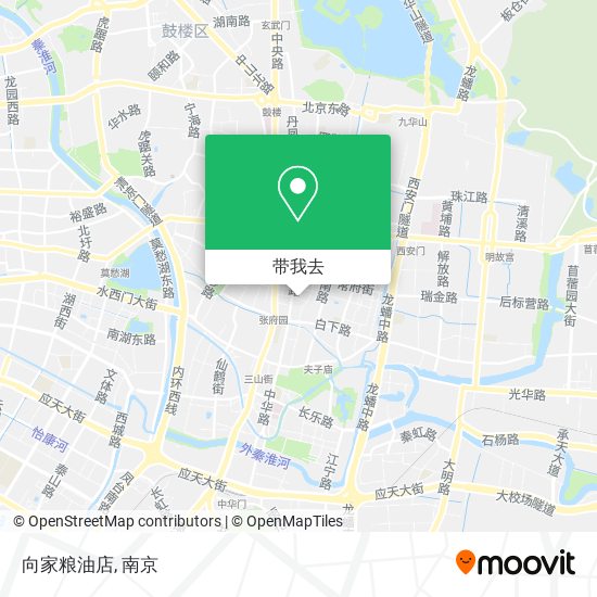 向家粮油店地图