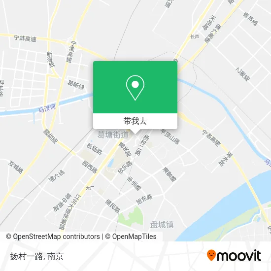 扬村一路地图