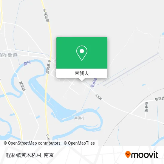 程桥镇黄木桥村地图