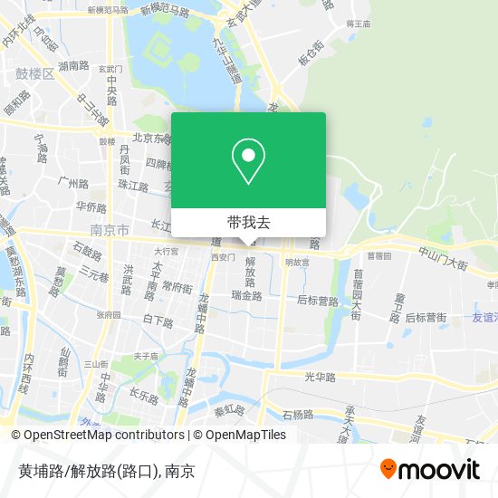 黄埔路/解放路(路口)地图