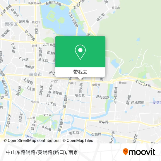中山东路辅路/黄埔路(路口)地图