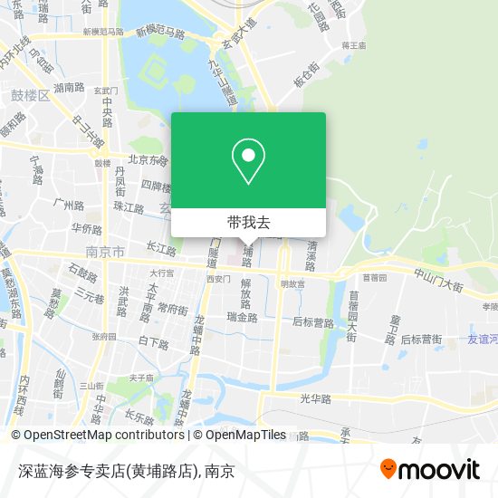 深蓝海参专卖店(黄埔路店)地图