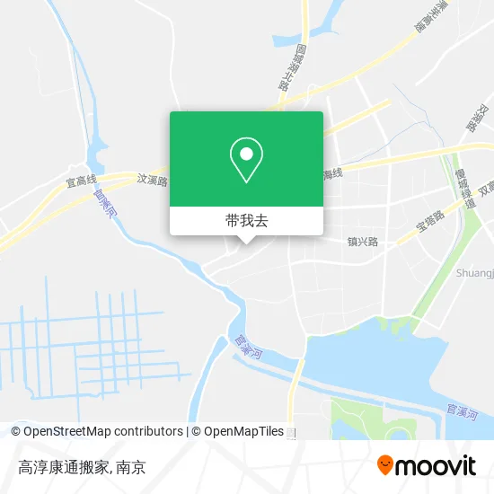 高淳康通搬家地图
