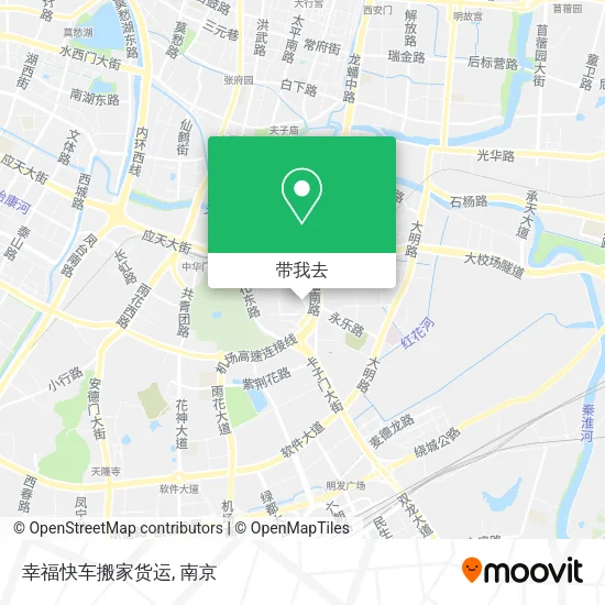 幸福快车搬家货运地图