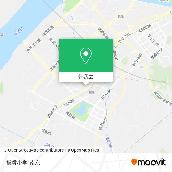 板桥小学地图