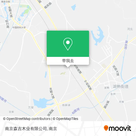 南京森吉木业有限公司地图