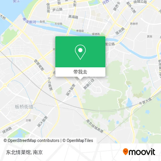 东北情菜馆地图