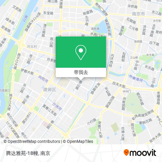 腾达雅苑-18幢地图