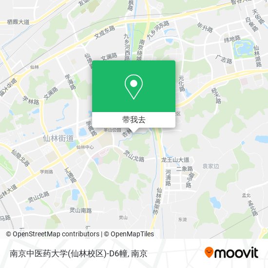 南京中医药大学(仙林校区)-D6幢地图