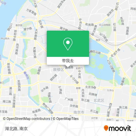 湖北路地图
