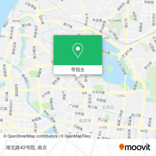 湖北路42号院地图