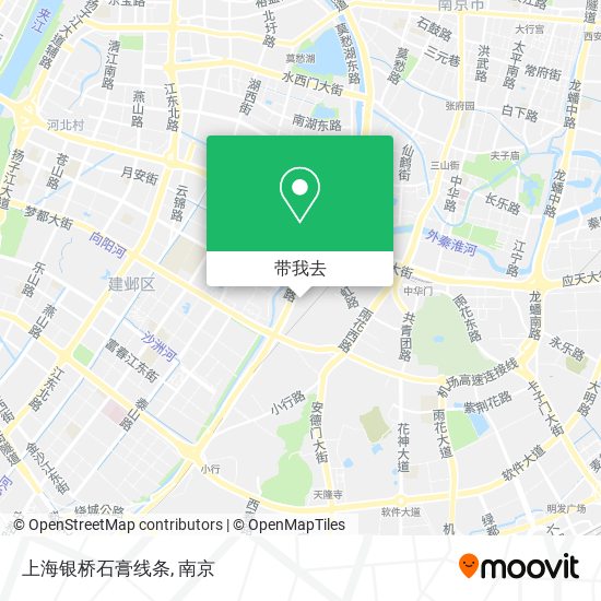 上海银桥石膏线条地图