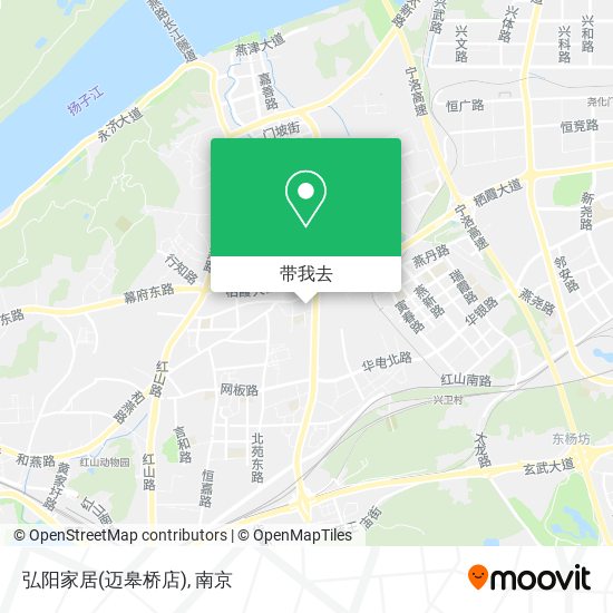 弘阳家居(迈皋桥店)地图