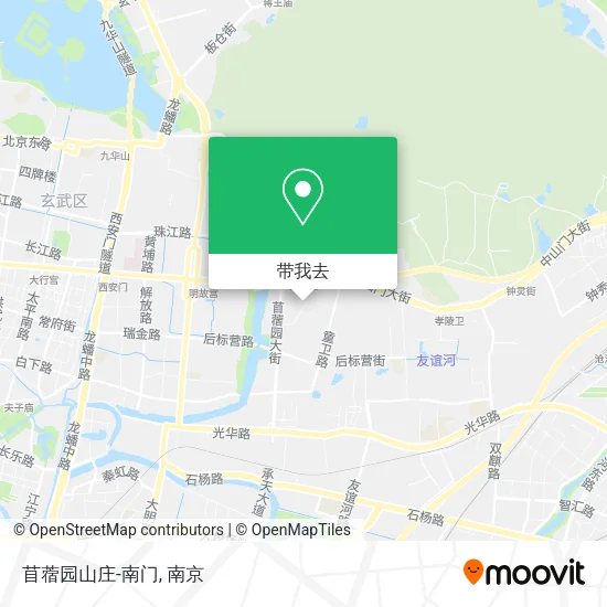 苜蓿园山庄-南门地图