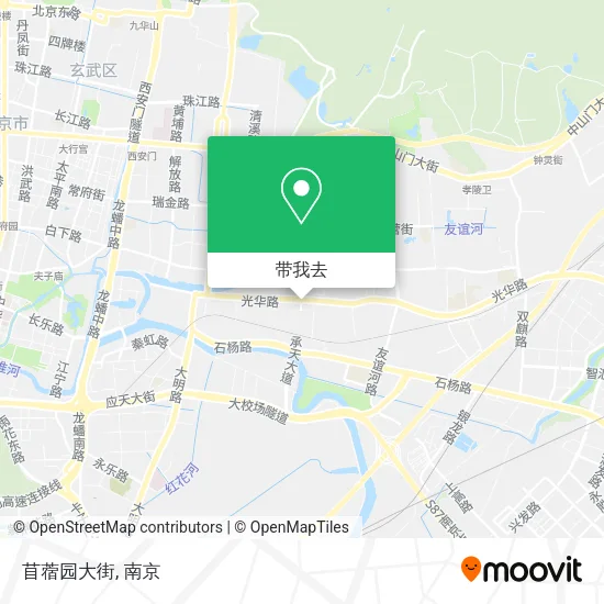 苜蓿园大街地图