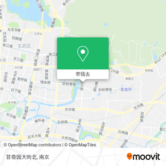 苜蓿园大街北地图