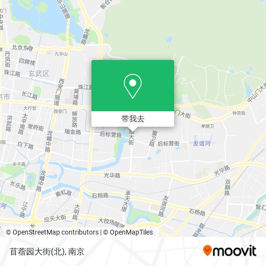 苜蓿园大街(北)地图