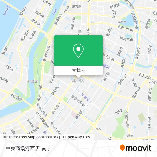 中央商场河西店地图