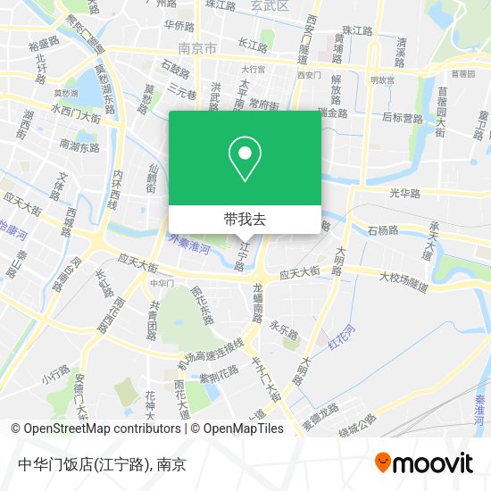 中华门饭店(江宁路)地图