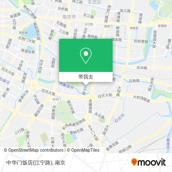 中华门饭店(江宁路)地图