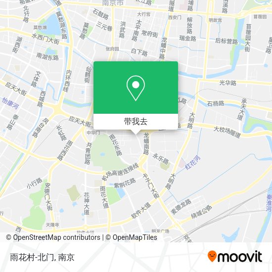 雨花村-北门地图