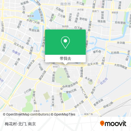 梅花村-北门地图