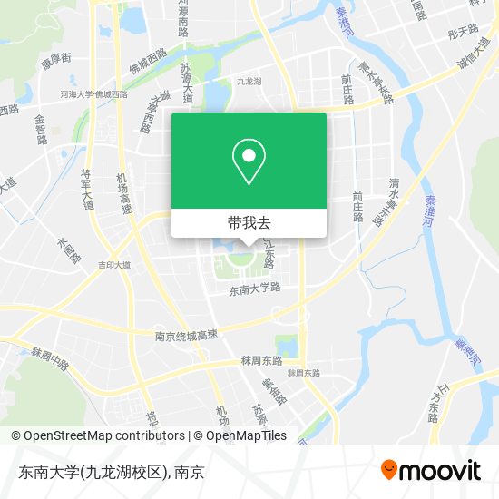 东南大学(九龙湖校区)地图