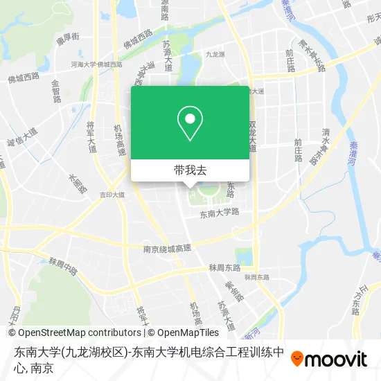 东南大学(九龙湖校区)-东南大学机电综合工程训练中心地图
