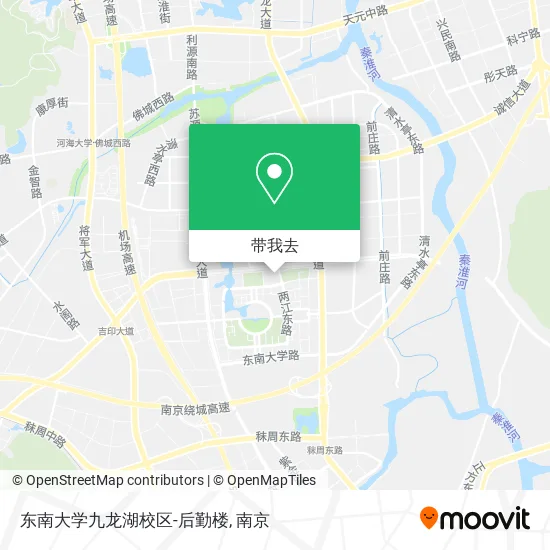 东南大学九龙湖校区-后勤楼地图