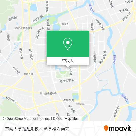 东南大学九龙湖校区-教学楼7地图