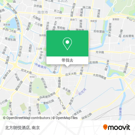北方朗悦酒店地图