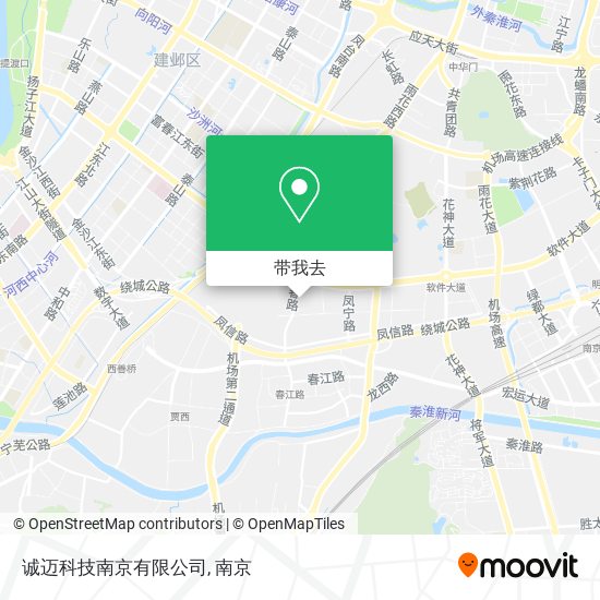 诚迈科技南京有限公司地图