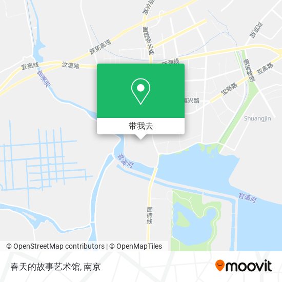 春天的故事艺术馆地图