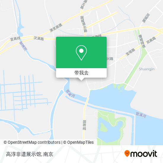 高淳非遗展示馆地图