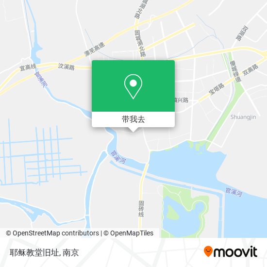 耶稣教堂旧址地图
