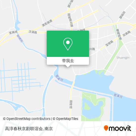 高淳春秋京剧联谊会地图