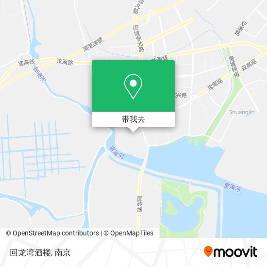 回龙湾酒楼地图