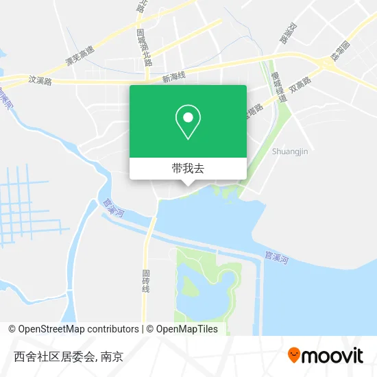 西舍社区居委会地图