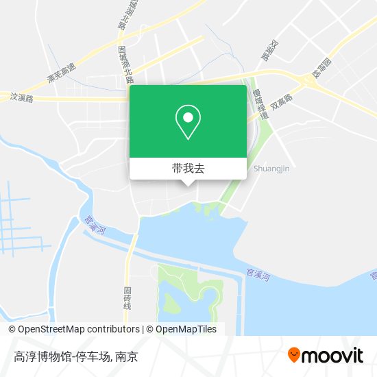 高淳博物馆-停车场地图