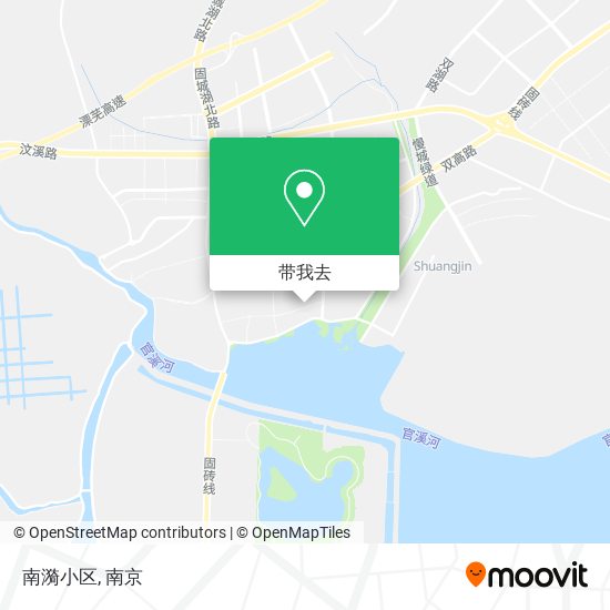 南漪小区地图